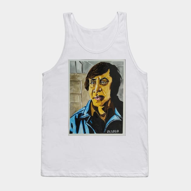 No Country For Old Men - "Call It" Anton Chigurh portrait (original) Tank Top by StagArtStudios